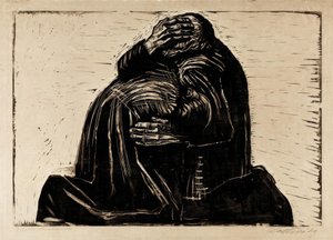 K.コルヴィッツ、両親 作： Käthe Kollwitz